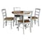 International Concepts 36 in. Round Top Pedestal Dining Table with 4 Madrid LadderBack Chairs - 5 Piece Dining Set K41-36RT-C2-4 - alternate 2